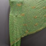 Georgette Chikankari Saree Resham Work2