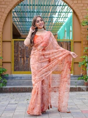 Premium Organza Saree