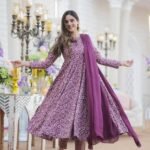 Purple Georgette Anarkali Suit3