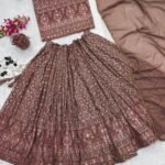 Chikankari Sequence Lehenga4