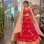 Faux Georgette Canvas Patta Lehenga Choli6