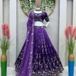 Faux Georgette Digital Print Lehenga2