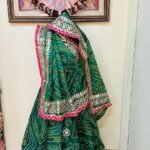 Rajasthani Lehenga Chunni Green