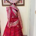 Rajasthani Lehenga Chunni Magenta