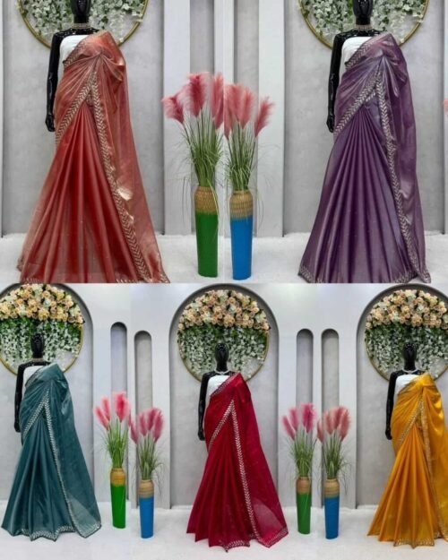 Designer Jimmy Choo Silk Sarees